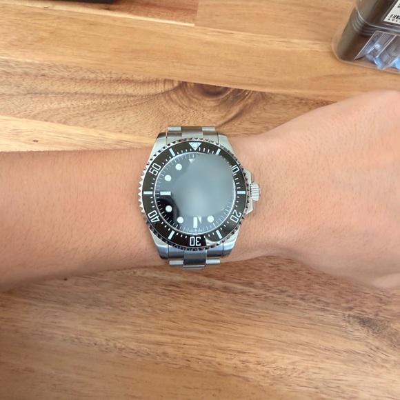 Silver Stainless Steel Smartwatch